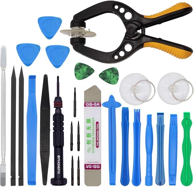 22 in 1 Mobile Phone Repair Tools Kit Spudger Pry Opening Tool Screwdriver Set for iPhone 11 12 13 14 15 pro xs max Hand Tools Set